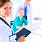 Doctors in the office